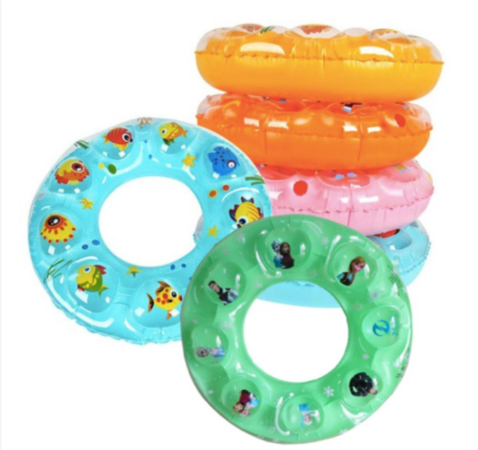 Phao bơi tròn đường kính 60,70,80,90cm loại dày 0.18mm