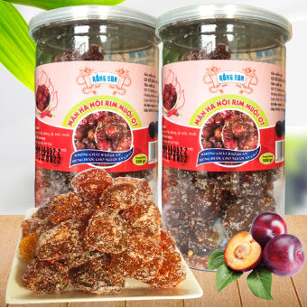 1Kg Mận Hà Nội Xốc Muối Ớt thương hiệu Rồng Con  - Đồ ăn vặt