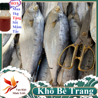 1kg Khô Cá Bè Trang thịt thơm ngon tự nhiên, chất lượng cao[Tặng Mắm Tắc Hải Sản]- VỰA KHÔ MINH TRIẾT