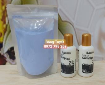 Bột tẩy tóc cao cấp DPT Berina kèm oxy cho tóc bạch kim, xám khói, và các màu sáng 200g