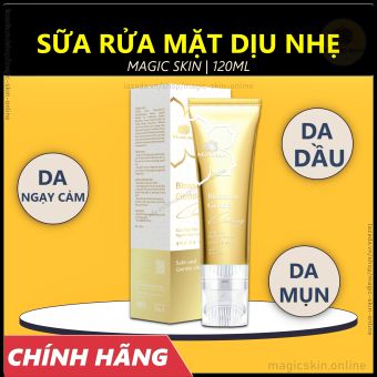 Sữa rửa mặt dịu nhẹ MAGIC SKIN 👍 Blossom Gentle Cleansing 👍 NGỪA MỤN SÁNG DA ✔ CHÍNH HÃNG