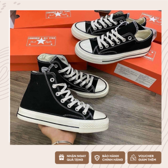 Giày Converse chuck 1970s cao cổ màu đen, Giày CV Đen