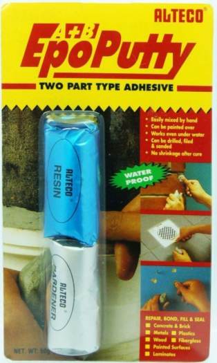 Keo AB siêu cứng dạng đất sét (100g-Indo)