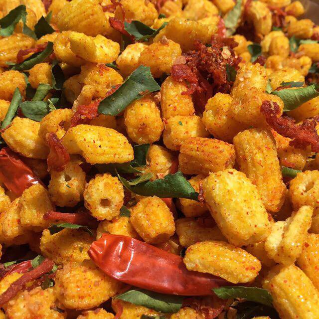 NUI SẤY CHIÊN BƠ RIM TỎI ỚT GIÒN RỤM THƠM NGON - Unni