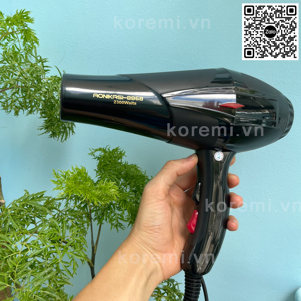 Máy sấy tóc nóng lạnh cao cấp aonikasi 8868 cs 2300w cs thực
