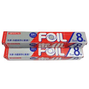 Màng Nhôm Bọc Thực Phẩm - Giấy Bạc Nướng Thịt 25Cm X 8M Hàng Nhật Nội Địa - Gum Cosmetics