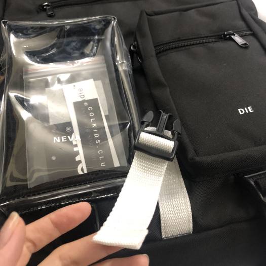 Balo Phản Quang COLKIDS SS3 đi học dành cho nam nữ Màu Đen giá rẽ