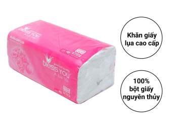 Khăn giấy lụa Bless You À La Vie 2 lớp 250 tờ