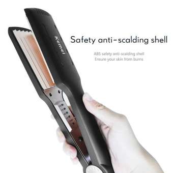 Máy Bấm Làm Phồng Tóc Bảng Lớn Có Chỉnh Nhiệt Kemei - 472