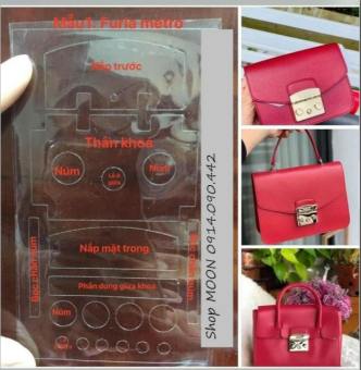 Miếng dán khóa túi Furla Metropolis
