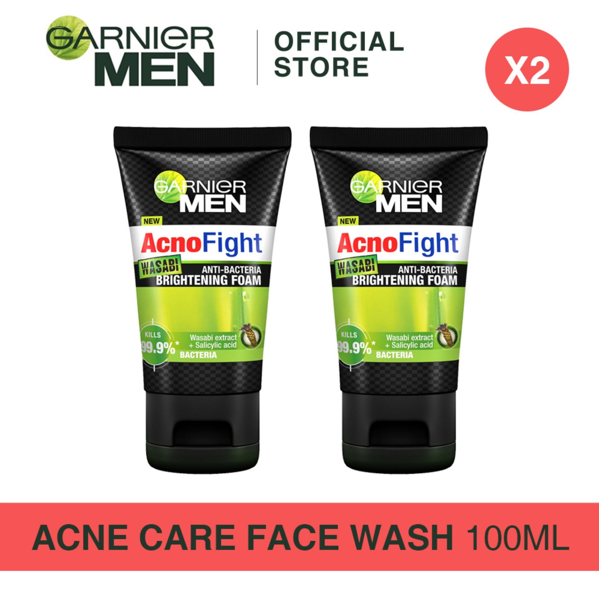 garnier wasabi face wash