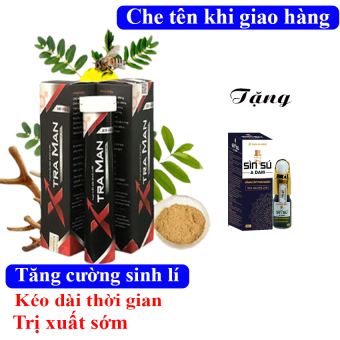 Xtraman - Tăng cường sinh lực nam(Hộp 20 viên)
