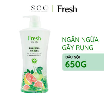 Dầu gội Fresh thiên nhiên Giảm gãy rụng chiết xuất Bưởi hồng ngọc 650g