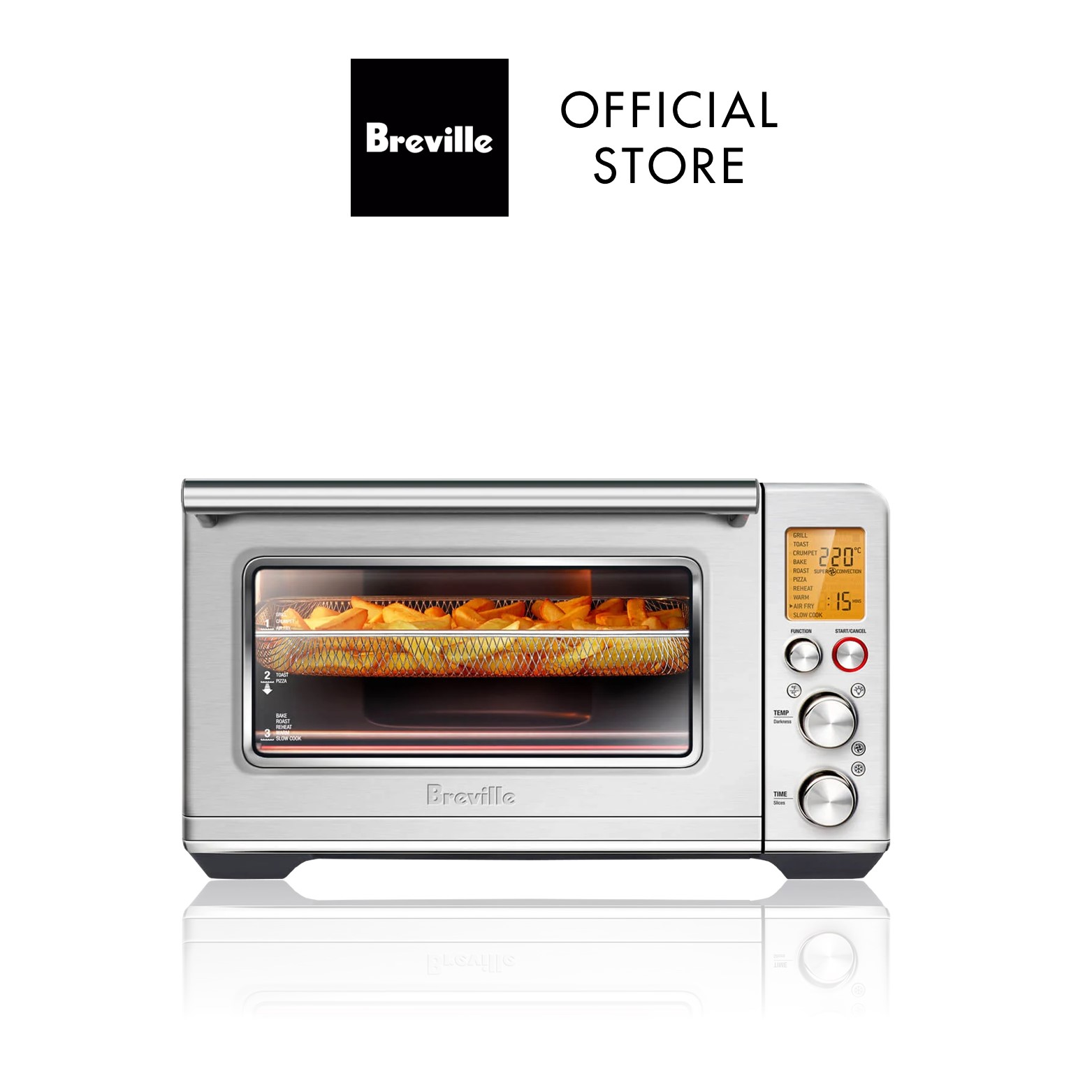 Breville Bpz820 Smart Oven Pizzaiolo Air Fryer Convection