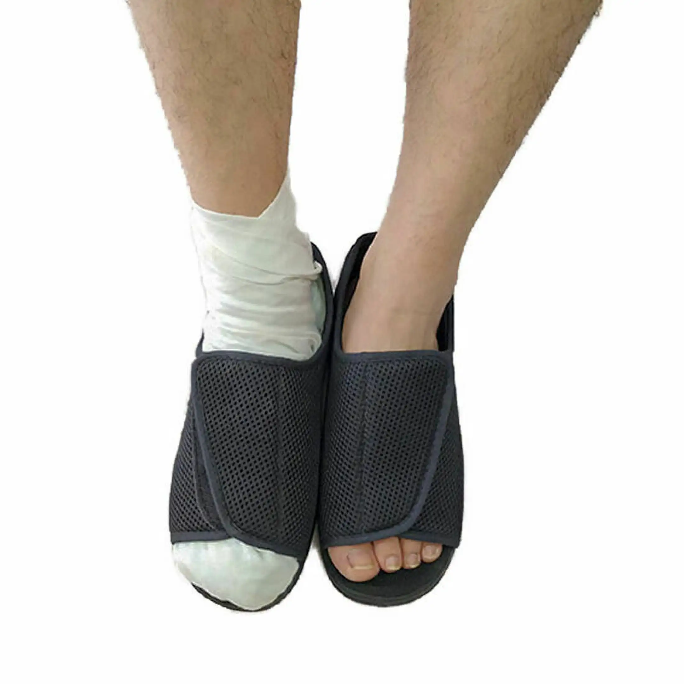 extra wide mens sandals for swollen feet