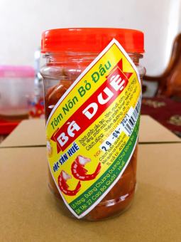 Tôm chua Bà Duệ tôm nõn bỏ đầu 400g [Đặc sản Huế]