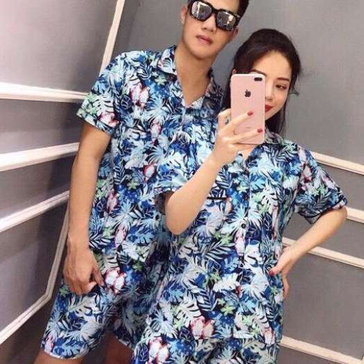 Bộ Quần Áo Hoa Quả Đi Biển Bộ Trái Cây Họa Tiết Quả Chuối