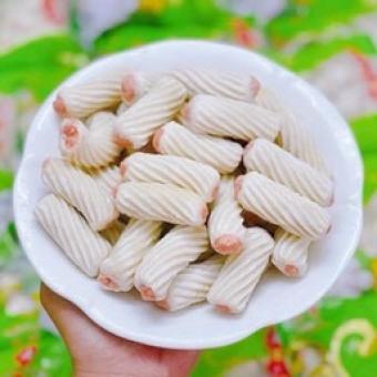 Chả mực xoắn ống 500gr