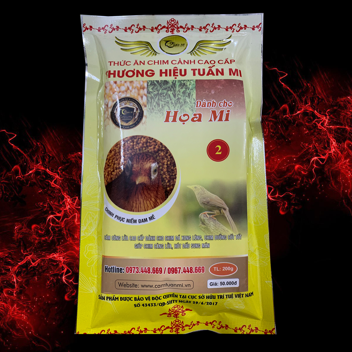Cám họa mi số 2 tuấn mi