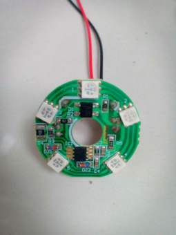 MẠCH ĐÈN THỜ HOA SEN LED 7 MÀU KÈM DÂY-MẠCH ĐÈN THỜ PHA LÊ 5.0