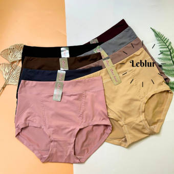 Quần lót Thái Lan bigsize XXL siêu to, quần lót cạp cao gen nhẹ giữ bụng dưới Sisterhood 779, Leblur