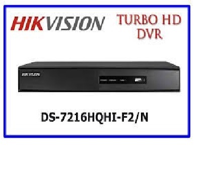 [HCM] ĐẦU GHI HÌNH TURBO HD DVR 16 KÊNH HIKVISION DS-7216HQHI-F2/N - 16 ngõ vào video - Hỗ trợ 2 cổng SATA x 6TB - Hàng chính hãng - Bảo hành 2 năm