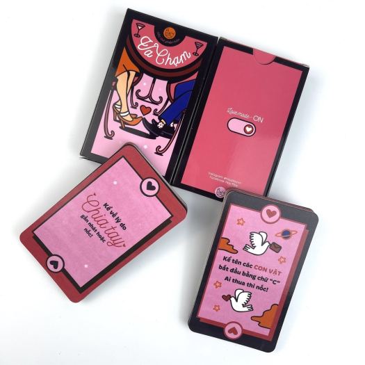 ✜♚ Bộ bài Drinking game Nốc Out phiên bản “ Va Chạm ” không thể thiếu trong buổi đi chơi của các cặp đôi