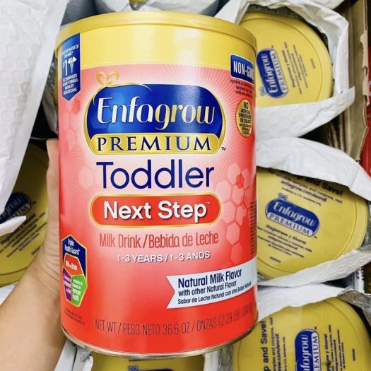 Sữa ENFAGROW ĐỎ NẮP VÀNG Mỹ 1.04kg - 907g