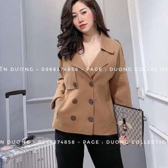 ÁO KHOÁC DẠ NỮ THỜI TRANG CAO CẤP LULY FASHION FG09