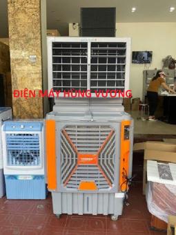 Quạt điều hòa hơi nước công nghiệp TOKOMO  DR-360, 130 lít, 1200W, 20000M3/h, chuyên dùng cho nhà xưởng, nhà hàng.