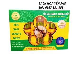 {XẢ KHO 3 NGÀY} NƯỚC YẾN SÀO SENDS NEST DÀNH CHO TIỂU ĐƯỜNG 18% TỔ YẾN