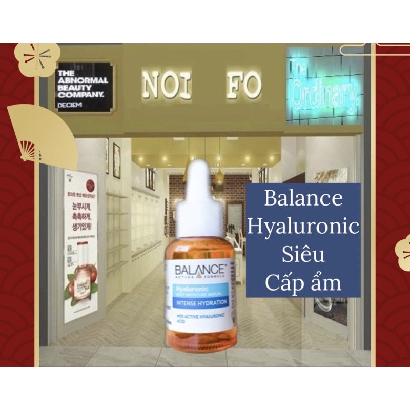 Serum Cấp Nước Dưỡng Ẩm Balance Active Formula /Hyaluronic Deep