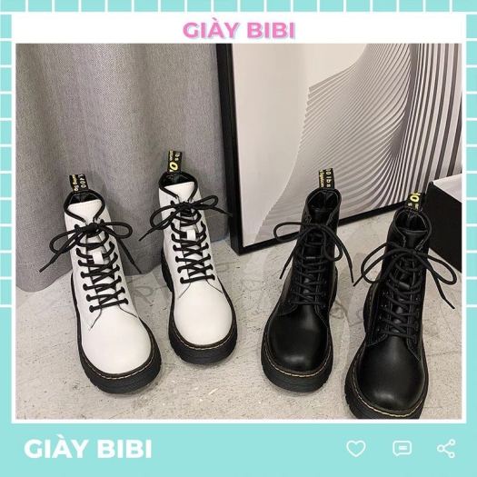 Giày bốt Martin GIÀY BỐT NỮ CỔ CAO MARTIN THỜI TRANG MỚI