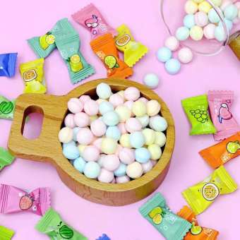 Kẹo ngậm không đường thơm miệng vị trái cây mix 12 vị