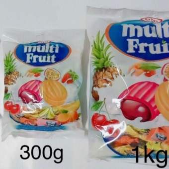 combo 5 gói kẹo trái cây tổng hợp 300g Thái Lan