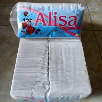 Khăn giấy rút ALISA , khăn giấy bỏ hộp alisa, khăn giấy dành cho quán ăn 1 cây (10 bịch)