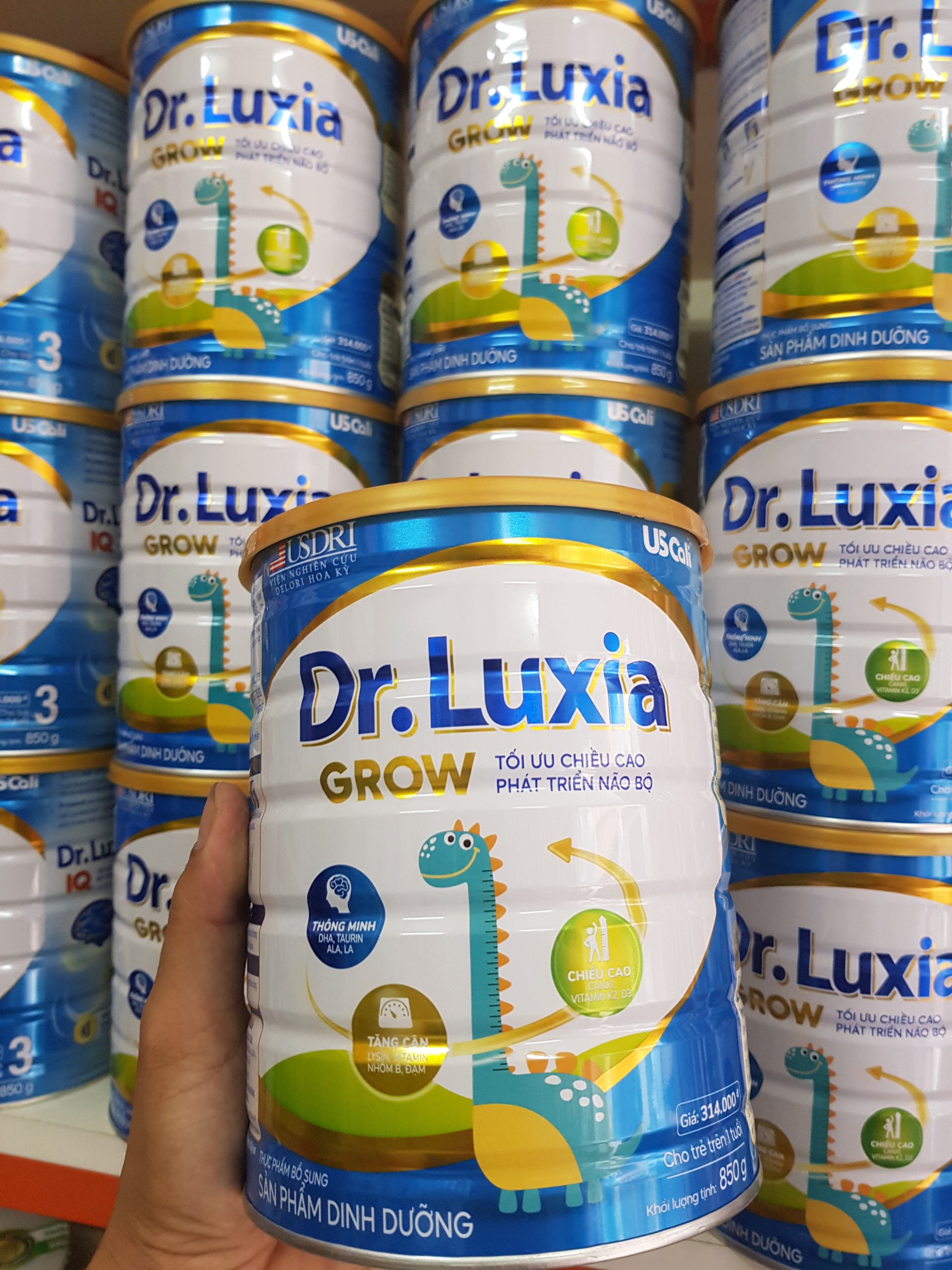 (mẫu mới ) SỮA DR. LUXIA GROW GIÚP PHÁT TRIỂN CHIỀU CAO TỐI ƯU, TRÍ NÃO HOÀN THIỆN date 2024