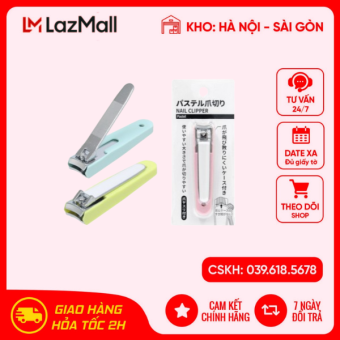 Bấm móng tay màu Echo Pastel 8.7cm Nội địa Nhật Bản