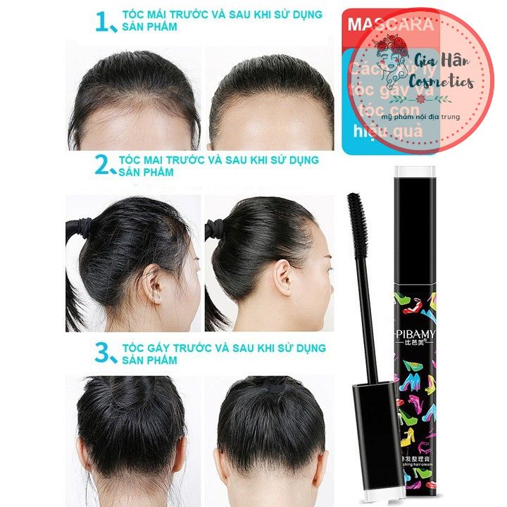 Mascara chải tóc con gọn gàng, vào nếp
