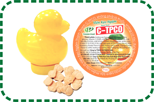 Kẹo Ngậm Bổ Sung Vitamin C-APCO