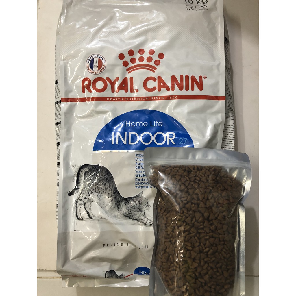 Thức ăn Royal Canin Indoor cho mèo ít vận động bao 10kg