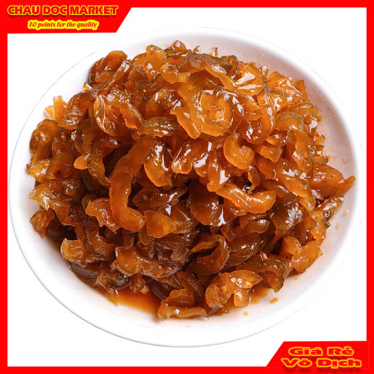 Dưa Mắm Dưa Gang Trộn Tỏi Ớt Châu Đốc Loại Ăn Liền Thơm Ngon Hủ 500gr