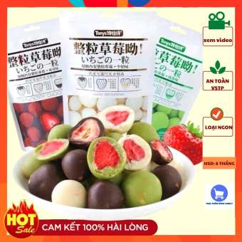 KẸO SOCOLA BỌC DÂU TÂY SẤY 🍓🍓