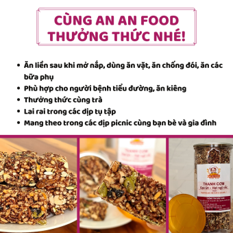 Thanh cơm gạo lứt ngũ cốc  rong biển