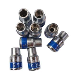 Đầu Khẩu lục giác 10 ; 12 ; 13 ; 14 ; 17 ; 19; 22 ( tuýp vặn tháo mở ốc 1/2)