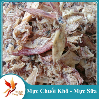 1KG Khô mực chuối- mực sữa- SÔNG ĐỐC  ít mặn rim nấu siêu ngọt- Vựa Khô Nàng Tiên