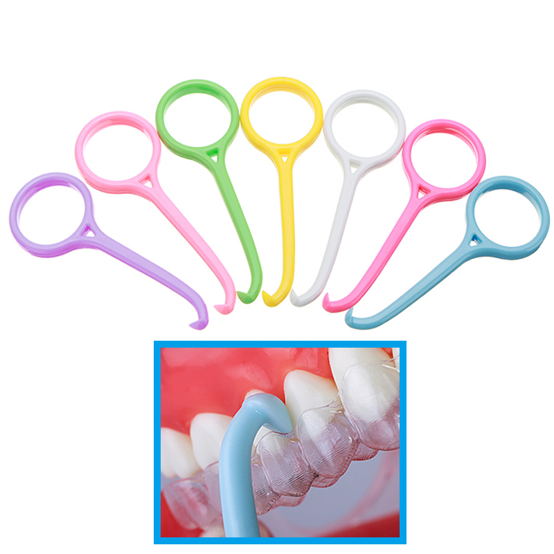 3 cái dụng cụ tháo răng niềng răng vô hình dụng cụ tháo răng móc răng dụng cụ nha khoa