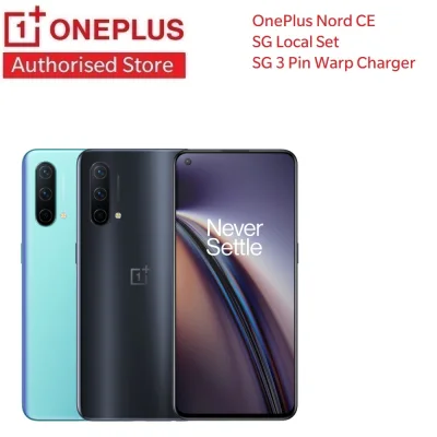 OnePlus Nord CE 5G | SG Local Set | 8GB + 128GB | SG 3 Pin Warp Charger | 2 Years Local Official Warranty (1)