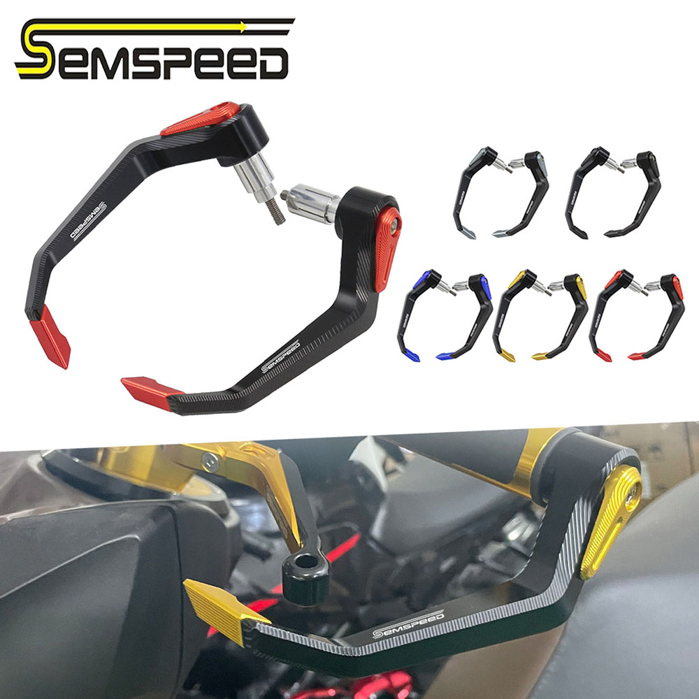 SEMSPEED Motorcycle CNC Brake Lever Hand Handle Bar Guard For Honda ADV150 PCX 160 150 125 FORZA 750 350 300 250 125 Click Vario ราคา 1,106 บาท*ส่งฟรี