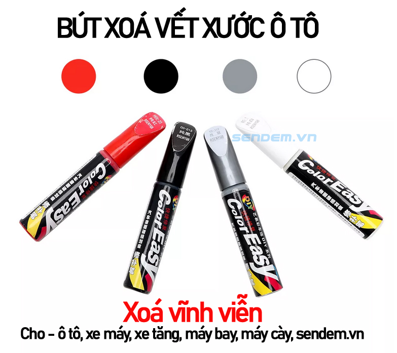 Bút xoá vết xước xe ô tô, bút sơn ô tô, sơn thật. xoá vĩnh viễn, mua sỉ liên hệ